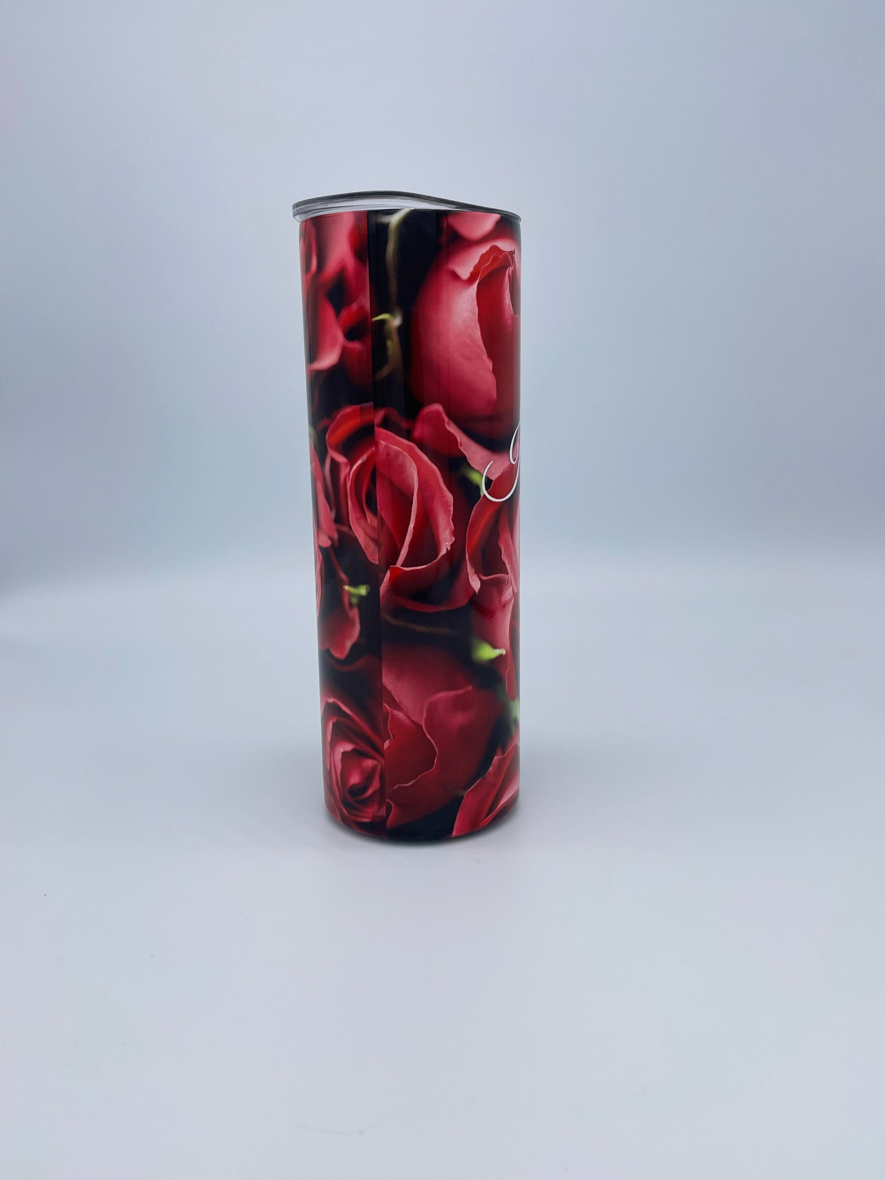 20 oz Travel Mug - I Love You with Roses Wrap
