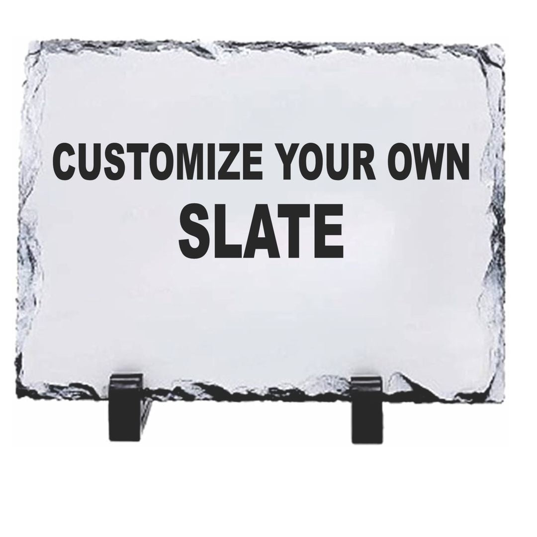 Custom Photo Slate - Personalize Your Own