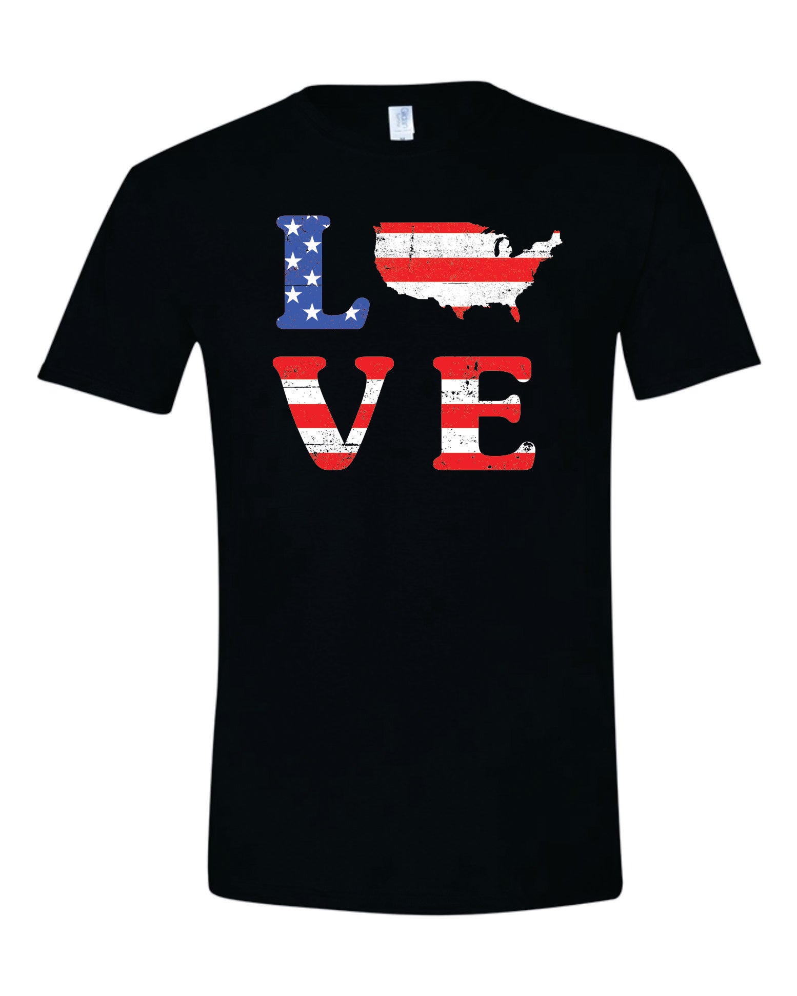 Love USA - Patriotic Celebration T-Shirt