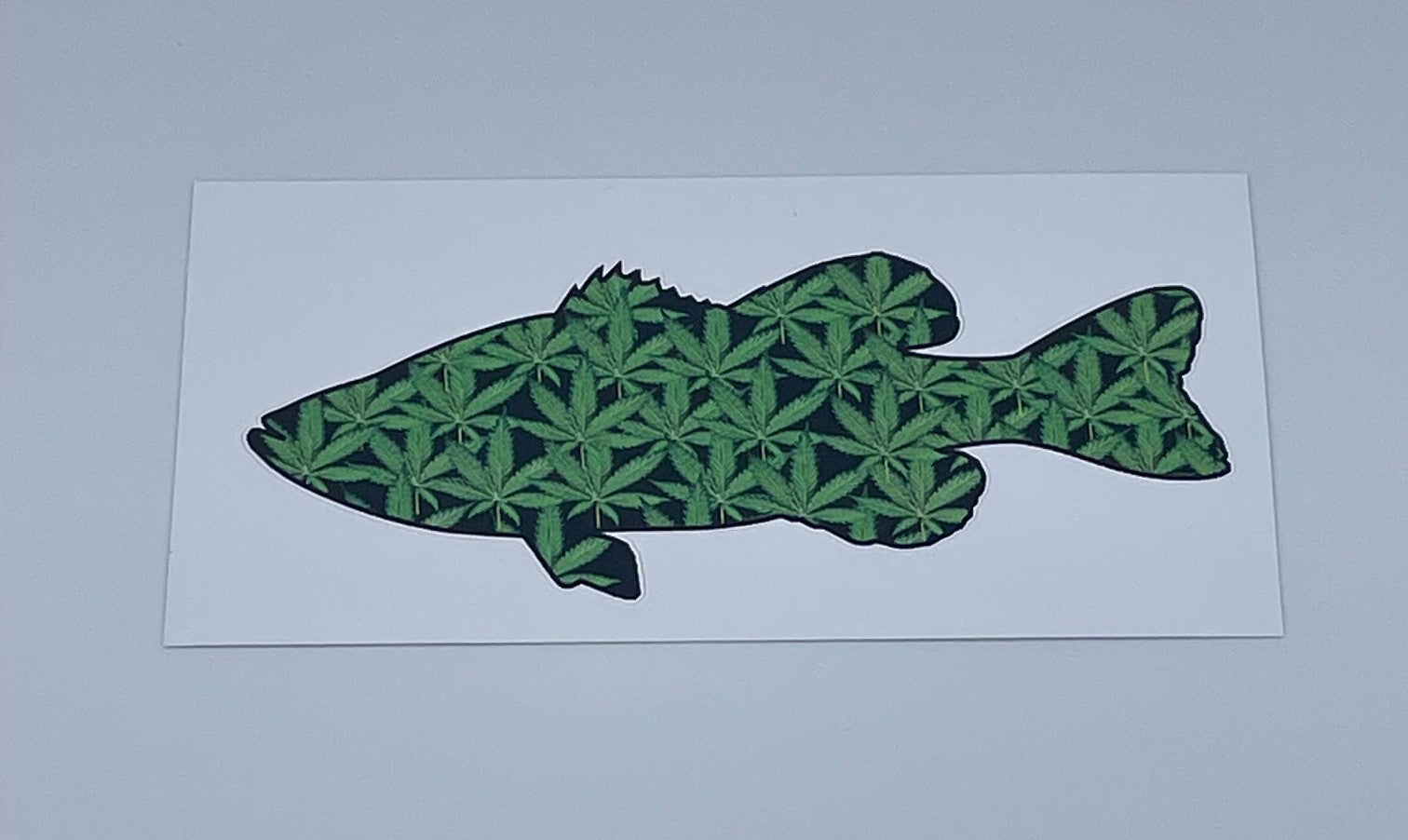 Bass Fish Decal - Available in Various Designs