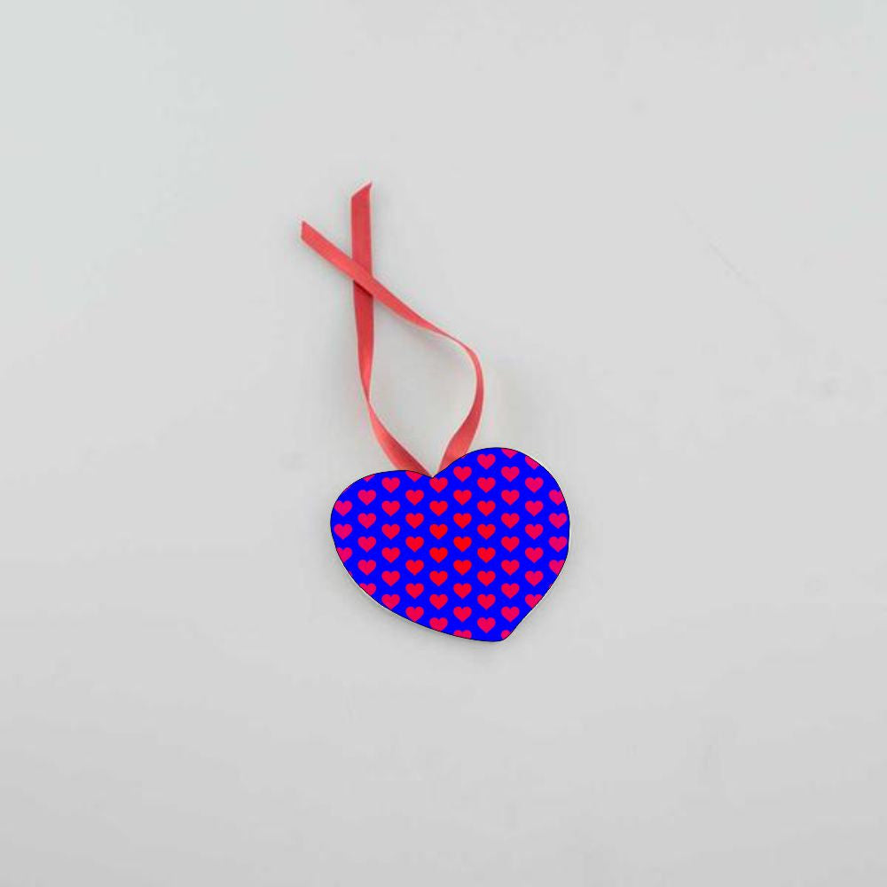 Custom Photo Heart Shaped Ornament - Double Sided