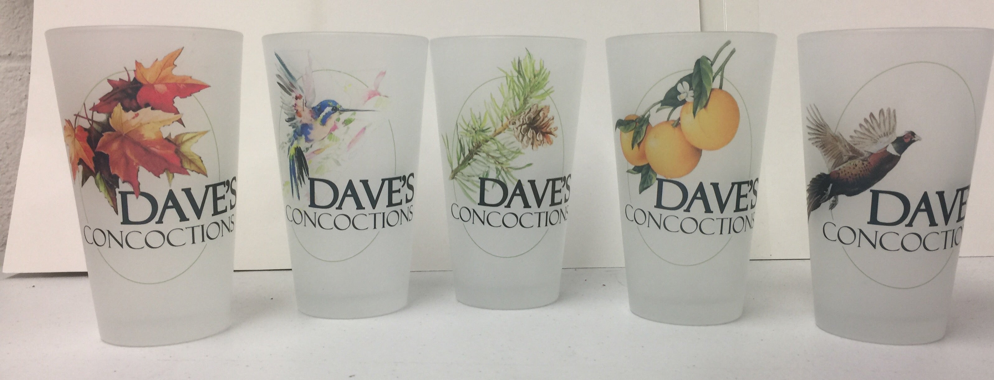 Personalized Frosted Pint Glass - Design Your Own